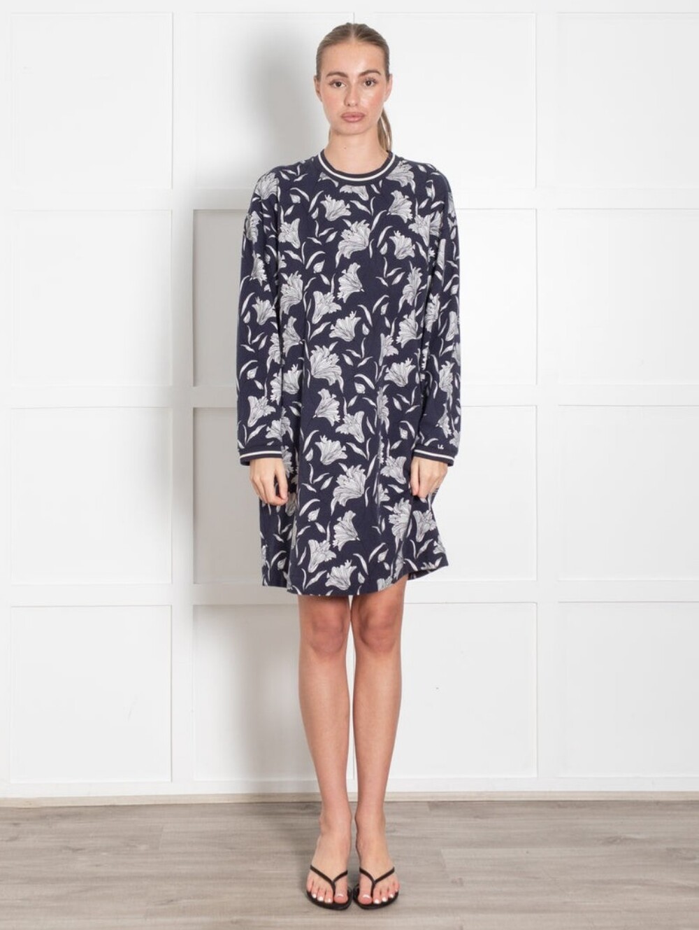 Weekend by Max Mara Floral Sweatshirt Dress